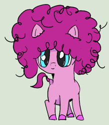 Size: 459x526 | Tagged: safe, artist:pectusamantis, imported from ponybooru, pinkie pie, pony, female, filly, filly pinkie pie, foal, solo, younger