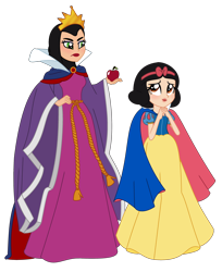 Size: 3016x3704 | Tagged: safe, artist:yaya54320, imported from derpibooru, equestria girls, disney, disney princess, equestria girls-ified, queen, simple background, snow white, snow white and the seven dwarfs, transparent background