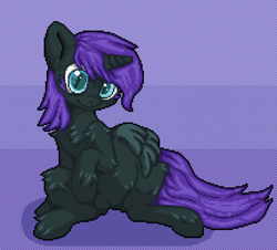 Size: 1040x940 | Tagged: safe, imported from derpibooru, oc, oc:nyx, alicorn, cute, digital art, pixel art