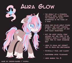 Size: 4123x3588 | Tagged: safe, artist:cherru-bases, artist:space_disaster, imported from derpibooru, oc, oc only, oc:aura glow, pony, unicorn, chest fluff, female, horn, mare, solo, unshorn fetlocks