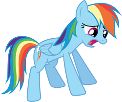 Size: 3610x3000 | Tagged: safe, artist:cloudy glow, imported from derpibooru, rainbow dash, pegasus, female, simple background, solo, transparent background, vector