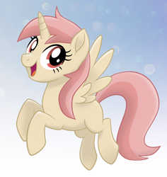 Size: 1006x1066 | Tagged: safe, imported from derpibooru, oc, oc:apple frosting, alicorn, pony, my little pony: the movie, blank flank, female, mare, mlp movie pony maker, solo