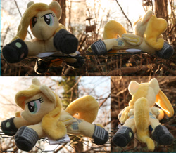 Size: 4580x4000 | Tagged: safe, artist:bastler, imported from derpibooru, oc, oc only, oc:psychoshy, pegasus, pony, fallout equestria, fallout equestria: project horizons, fanfic art, female, irl, mare, photo, plushie, power hoof, solo