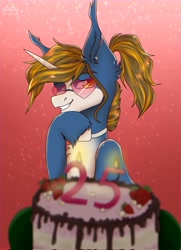 Size: 1480x2048 | Tagged: safe, artist:shinech9, oc, oc only, pony, glasses, male, solo, stallion