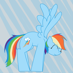 Size: 1131x1125 | Tagged: safe, artist:craftedburb, imported from derpibooru, rainbow dash, pegasus, pony, female