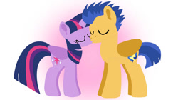 Size: 750x421 | Tagged: safe, artist:mlplary6, imported from derpibooru, flash sentry, twilight sparkle, alicorn, pegasus, pony, female, flashlight, kiss on the lips, kissing, male, mare, shipping, stallion, straight, twilight sparkle (alicorn)