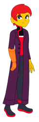 Size: 544x1672 | Tagged: safe, artist:robertsonskywa1, imported from derpibooru, oc, oc only, oc:starbreaker firewalker, equestria girls, clothes, gloves, long gloves, male, photo, simple background, solo, solo male, transparent background, trenchcoat