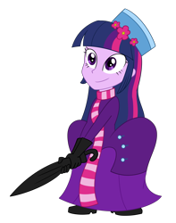 Size: 2000x2538 | Tagged: safe, artist:cartoonmasterv3, artist:nie-martw-sie-o-mnie, imported from derpibooru, twilight sparkle, alicorn, human, equestria girls, clothes, dress, humanized, long dress, long skirt, mary poppins, skirt, solo, standing, twilight sparkle (alicorn), umbrella