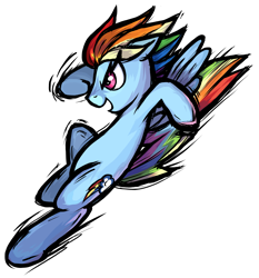 Size: 2047x2194 | Tagged: safe, artist:unpleazantgradient, derpibooru exclusive, imported from derpibooru, rainbow dash, pony, fighting is magic, belly, colored, female to male, male, multicolored hair, my little pony, rainbow blitz, round belly, rule 63, simple background, solo, stallion, transparent background