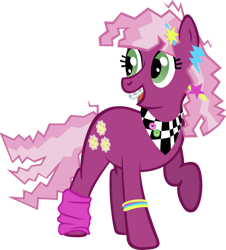 Size: 900x994 | Tagged: safe, artist:pageturner1988, imported from derpibooru, cheerilee, earth pony, pony, 80s, 80s cheerilee, female, mare, raised hoof, simple background, solo, transparent background, vector