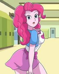 Size: 2250x2800 | Tagged: safe, artist:sumin6301, imported from derpibooru, pinkie pie, human, equestria girls, breasts, busty pinkie pie, female, high res, solo