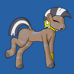 Size: 1600x1586 | Tagged: safe, artist:sin-r, imported from derpibooru, zecora, human, zebra, breasts, eyes closed, female, open mouth, pony to human, simple background, solo, transformation, transformation sequence