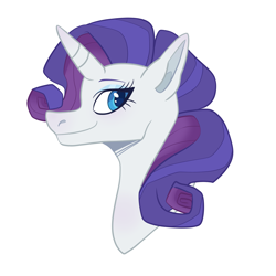 Size: 3000x3000 | Tagged: safe, artist:ponykeda, imported from derpibooru, rarity, pony, unicorn, female, horn, simple background, smiling, transparent background