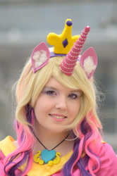 Size: 2448x3696 | Tagged: safe, imported from derpibooru, princess cadance, human, 2016, brony fair, bust, clothes, cosplay, costume, irl, irl human, photo, portrait, solo