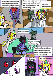 Size: 1202x1736 | Tagged: safe, artist:ask-luciavampire, imported from derpibooru, oc, alicorn, pegasus, pony, undead, vampire, vampony, comic, comic page, tumblr