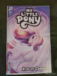 Size: 4080x3072 | Tagged: safe, idw, princess cadance, alicorn, pony, comic, photo