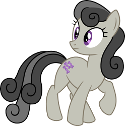 Size: 1920x1939 | Tagged: safe, imported from derpibooru, bon bon, sweetie drops, pony, female, full body, implied octavia melody, mare, palette swap, recolor, solo