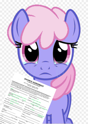 Size: 840x1178 | Tagged: safe, imported from derpibooru, rainbowshine, pegasus, pony, crying, divorce, divorce papers, female, implied anon, looking at you, mare, sad, sad pony