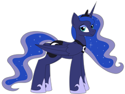 Size: 4033x3037 | Tagged: safe, artist:craftedburb, imported from derpibooru, princess luna, alicorn, pony, female, mare, solo