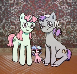 Size: 1280x1234 | Tagged: safe, imported from derpibooru, oc, pony, cyrillic, family, russian