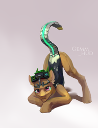 Size: 3552x4632 | Tagged: safe, artist:gemm, imported from derpibooru, oc, cyborg, earth pony, pony