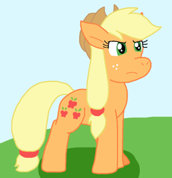 Size: 822x854 | Tagged: safe, artist:cmara, imported from derpibooru, applejack, earth pony, female, solo