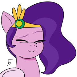 Size: 2928x2927 | Tagged: safe, artist:frownfactory, imported from derpibooru, pipp petals, pegasus, pony, eyes closed, female, g5, mare, simple background, smiling, solo, transparent background