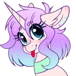 Size: 3500x3500 | Tagged: safe, artist:darkjillmlp123, imported from derpibooru, oc, oc only, pony, unicorn, female, horn, mare, simple background, solo, tongue out, transparent background