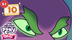 Size: 1281x720 | Tagged: safe, artist:prixy05, imported from derpibooru, spike, dragon, secret of my excess, close-up, g4 to g5, g5, generation leap, glowing, glowing eyes, greed spike, grumpy spike, male, my little pony, my little pony: form your friendship, my little pony: tell your tale, older, older spike, solo, spikezilla, thumbnail