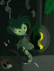 Size: 3024x4032 | Tagged: safe, artist:darkest_light, imported from derpibooru, ghoul, undead, zombie, my little pony