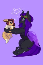 Size: 1365x2048 | Tagged: safe, artist:mscolorsplash, oc, oc only, changeling, pony, cute, female, mare, pokémon, solo, solo female