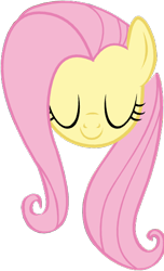 Size: 348x572 | Tagged: safe, artist:malekmasoud, imported from derpibooru, fluttershy, pegasus, eyes closed, female, head, simple background, sleeping, transparent background