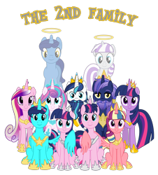 Size: 3077x3397 | Tagged: source needed, safe, anonymous artist, imported from derpibooru, night light, princess cadance, princess flurry heart, shining armor, twilight sparkle, twilight velvet, oc, oc:prince aster novaheart, oc:prince nova sparkle, oc:prince novaheart morningstar, oc:princess novaheart eveningstar, oc:princess selene novaheart, alicorn, pony, alicorn oc, alicornified, aunt and nephew, aunt and niece, brother, brother and sister, cousins, crown, dead parents, description is relevant, family, family photo, father and child, father and daughter, father and son, female, grandfather and grandchild, grandfather and granddaughter, grandfather and grandson, grandmother and grandchild, grandmother and granddaughter, grandmother and grandson, half-brother, half-cousins, half-siblings, half-sister, halo, high res, hoof shoes, horn, husband and wife, implied inbreeding, implied incest, inbred, inbreeding, incest, jewelry, looking, looking at you, looking back, looking back at you, looking down, male, mare, mother and child, mother and daughter, mother and son, numbers, offspring, prince, prince shining armor, princess, product of incest, race swap, regalia, shakespearicles, shiningcorn, siblings, simple background, sister, sisters, sitting, spirit, stallion, standing, story included, text, twilight sparkle (alicorn), twins, updated, wall of tags, white background, wings