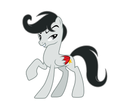 Size: 1877x1559 | Tagged: safe, artist:darbypop1, imported from derpibooru, oc, oc:wei, pegasus, pony, colored wings, male, simple background, solo, stallion, transparent background, two toned wings, wings