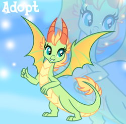 Size: 1280x1253 | Tagged: safe, artist:vi45, imported from derpibooru, oc, dragon, female, solo