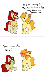 Size: 3627x5876 | Tagged: safe, artist:noxi1_48, imported from derpibooru, oc, oc only, oc:deliambre, oc:treble pen, pegasus, pony, unicorn, bow, daily dose of friends, female, hair bow, horn, mare