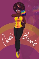 Size: 1365x2048 | Tagged: safe, artist:mscolorsplash, oc, oc only, anthro, breasts, cleavage, clothes, cute, female