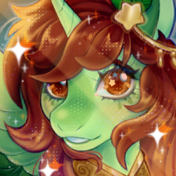 Size: 400x400 | Tagged: safe, artist:bunnzart, imported from derpibooru, oc, oc only, alicorn, pony, alicorn oc, female, horn, mare, solo, starry eyes, wingding eyes, wings