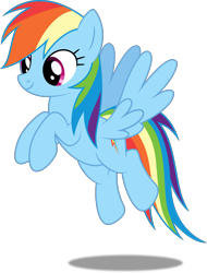 Size: 3041x4000 | Tagged: safe, artist:dashiesparkle, imported from derpibooru, rainbow dash, pony, party pooped, my little pony, solo, vector