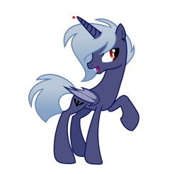 Size: 1367x1338 | Tagged: safe, artist:darbypop1, imported from derpibooru, oc, oc:nico, alicorn, bat pony, bat pony alicorn, pony, bat wings, horn, male, simple background, solo, stallion, transparent background, wings