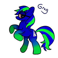 Size: 2000x2000 | Tagged: safe, artist:pawker, imported from derpibooru, oc, oc:greg, earth pony, drugs, goggles, swamp cinema
