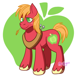 Size: 1800x1800 | Tagged: safe, artist:acidigon, derpibooru exclusive, imported from derpibooru, big macintosh, earth pony, pony, solo