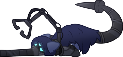 Size: 2103x988 | Tagged: safe, artist:michini, imported from derpibooru, oc, oc only, oc:gear works, cyborg, cyborg pony, earth pony, pony, amputee, augmentation, augmented, augmented tail, cloak, clothes, commission, commissioner:sfaccountant, crossover, earth pony oc, flop, hood, hose, mask, prosthetic leg, prosthetic limb, prosthetic tail, prosthetics, respirator, robotic arm, servo arm, tail, techpriest, warhammer (game), warhammer 40k, ych result