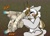 Size: 2000x1447 | Tagged: safe, artist:xxgirlscoutcookiexx, oc, pony, cute, female, gun, mare, one eye closed, weapon