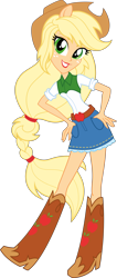 Size: 4191x9840 | Tagged: safe, imported from derpibooru, applejack, human, equestria girls, .svg available, equestria girls prototype, official, simple background, solo, svg, transparent background, vector