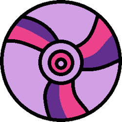 Size: 274x274 | Tagged: safe, artist:mega-poneo, imported from derpibooru, twilight sparkle, ball, morph ball, pokéfied, pokémon, simple background, species swap, transparent background, twiball, twilight umbreon