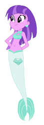Size: 207x581 | Tagged: safe, artist:ocean lover, artist:selenaede, imported from derpibooru, amethyst star, sparkler, human, mermaid, equestria girls, bare midriff, bare shoulders, base, beautiful, belly, belly button, cutie mark, diamond earring, ear piercing, earring, equestria girls-ified, fins, fish tail, hand behind back, jewelry, long hair, looking at something, mermaid tail, mermaidized, mermay, midriff, ms paint, piercing, purple eyes, purple hair, simple background, smiling, species swap, tail, tail fin, two toned hair, white background