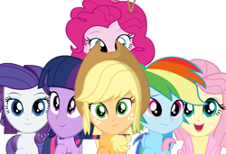 Size: 2398x1636 | Tagged: safe, artist:ambassad0r, artist:cartoonmasterv3, artist:exe2001, artist:luckreza8, artist:steyrrdash, artist:twls7551, imported from twibooru, applejack, fluttershy, pinkie pie, rainbow dash, rarity, twilight sparkle, alicorn, earth pony, human, human head pony, hybrid, original species, pegasus, pony, unicorn, a friend in deed, equestria girls, .svg available, absurd resolution, adobe illustrator, balloon, bare shoulders, boots, clothes, cute, cutie mark, cutie mark on clothes, dashabetes, dress, drumsticks, eyeshadow, female, gloves, hands behind back, hands together, high heel boots, image, inkscape, jackabetes, jacket, looking at you, makeup, mane six, mare, my little pony, my little pony equestria girls: friendship games, my little pony equestria girls: rainbow rocks, open mouth, open smile, photoshop, png, prom dress, raribetes, shirt, shoes, show accurate, shyabetes, simple background, skirt, sleeveless, smile song, smiling, smiling at you, solo, strapless, transparent background, twiabetes, twilight sparkle (alicorn), twismile, unicorn twilight, vector, wings
