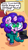Size: 2160x3840 | Tagged: safe, artist:endercatcore, imported from derpibooru, oc, oc only, oc:artshine aura, original species, plush pony, pony, unicorn, clothes, computer, glasses, hoodie, horn, indoors, laptop computer, linux, linux mint, looking at you, looking up, looking up at you, nonbinary oc, plushie, skirt, solo, speech bubble, sweat, sweatdrop, unicorn oc