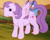 Size: 642x516 | Tagged: safe, imported from derpibooru, screencap, danny williams, north star, human, pegasus, pony, my little pony: the movie (g1), bow, cropped, cute, female, g1, male, mare, north star (g1), northabetes, offscreen character, outdoors, smiling, solo focus, tail, tail bow, tomboy